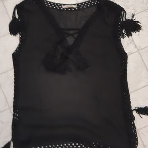 Unique crochet top